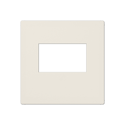 Kрышка для USB-зарядный устройств; без видимого винта; термопласт; слоновая кость, A1569USB