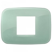 19682.65 - Vimar Накладка ROUND на 2 модуля центрально REFLEX шалфейная