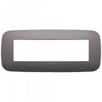 19687.29 - Vimar Накладка ROUND на 7 модулей никель темный