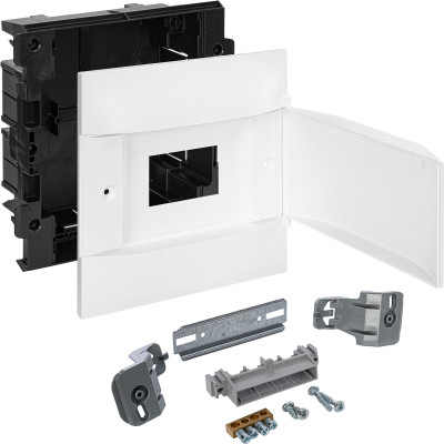 Legrand Practibox S Пластиковый щиток Встраиваемый 1X6 Белая дверь, 134546