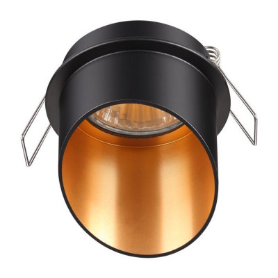 Novotech 370435 SPOT NT19 281 черный Встраиваемый светильник IP20 GU10 50W 220V BUTT