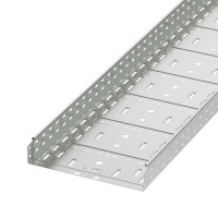 ДКС Лоток перфорированный 400х100 L 2000, горячеоцинкованный (упак. 4м), 35335HDZ