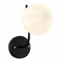 ST LUCE SLE1098-401-01 Светильник настенный Черный/Белый E27 1*60W