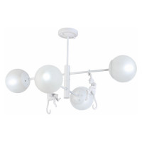 Evoluce SLE115102-04 Светильник потолочный Белый/Белый E14 4*60W