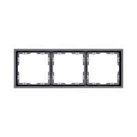 Рамка 3-постовая, серый Kollinger Eclipse EC3GY