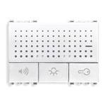 Vimar Аудио домофон витая пара, белый, 20557.B