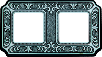 FD01352CB Fede Siena Рамка 2-ная, Bright Chrome