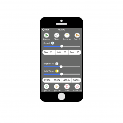 Люстра потолочная-вентилятор NEPAL mini 7801