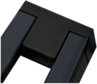 PTR EC-BL Комплект торцевых элементов чёрный Jazzway, 5010895