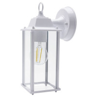 Светильник садово-парковый, 60W 230V E27 белый, PL201, Feron 11601