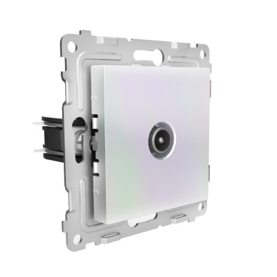 Коннектор TV СП Pixel механизм перламутр. TOKOV ELECTRIC TKE-PX-A1C-C04