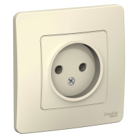 BLANCA С/У РОЗЕТКА без заземления без шторок 16А, 250В, МОЛОЧНЫЙ BLANCA С/У РОЗЕТКА без заземления без шторок 16А, 250В, МОЛОЧНЫЙ