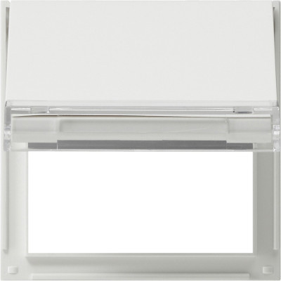 068066 Gira Плата с крышкой с полем для надписи