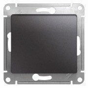 GSL001311 - GLOSSA 1-клавишный ВЫКЛЮЧАТЕЛЬ, сх.1, 10AX, механизм, ГРАФИТ, Systeme Electric