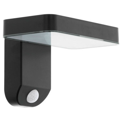 98191 Уличный светод. светильник настенный на солн. бат. PASTION c датч. дв-я и регул., 4,5W(LED), 2