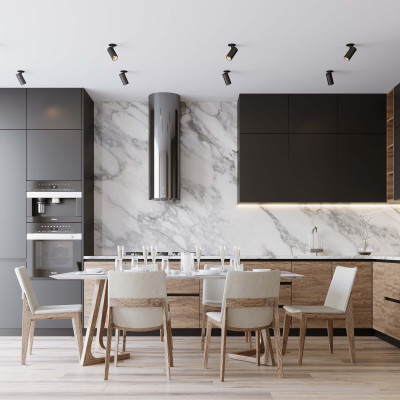 Светильник LGD-LUMOS-R55-9W Warm3000 (BK, 25 deg, 230V) (Arlight, IP20 Металл, 3 года), 034148