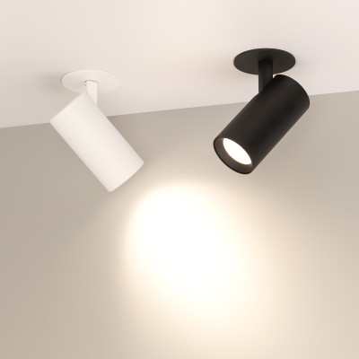 Светильник LGD-LUMOS-R55-9W Warm3000 (BK, 25 deg, 230V) (Arlight, IP20 Металл, 3 года), 034148