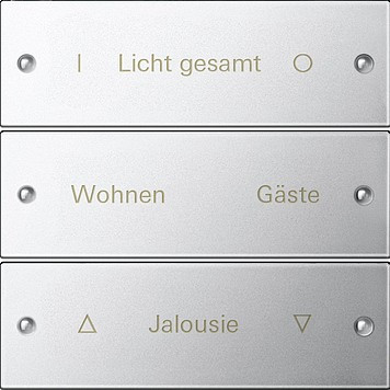 2133610 Gira Комплект клавиш, 3 шт. ГРАВИРОВКА