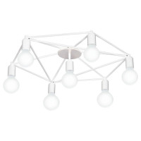 97896 Потолочный светильник STAITI, 7х40W (E27), ?760, H140, сталь, белый