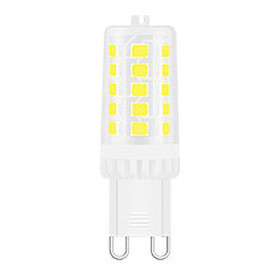 Лампа Gauss G9 AC185-265V 3,5W 460lm 4100K керамика LED 1/10/200, 107009205