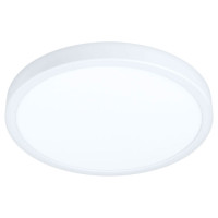 99265 Светодиод. накладной светильник FUEVA 5, 20W (LED), ?285, H28, 2300lm, 3000K, IP44, сталь, бел