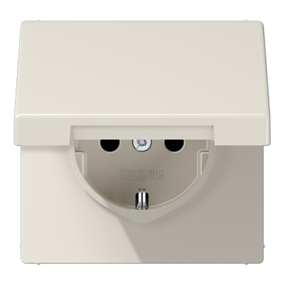 Штепсельная розетка SCHUKO 16A, 250V~  с крышкой, LS1521KL