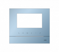 52311FC-L - Рамка для абонентского устройства 4,3, голубой глянцевый - 2TMA070130L1011