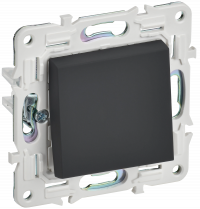 SKANDY Выключ. 1-кл. кнопоч. 10А SK-V14G граф. IEK, SK-V17-0-10-K53