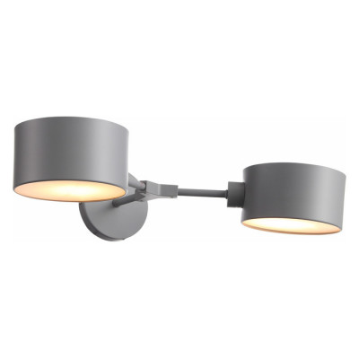 Evoluce SLE183701-02 Светильник настенный Серый/Серый E14 2*60W