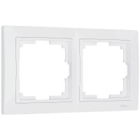 Werkel W0022001/ Рамка на 2 поста Snabb basic (белый), a051305 Werkel W0022001/ Рамка на 2 поста Snabb basic (белый), a051305