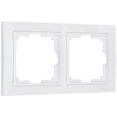 Werkel W0022001/ Рамка на 2 поста Snabb basic (белый), a051305