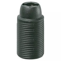 Vimar Патрон для ламп E14 CPFIL CM/FIL с наружной резьбой, черный, 02127.S Vimar Патрон для ламп E14 CPFIL CM/FIL с наружной резьбой, черный, 02127.S