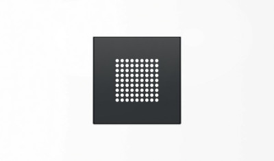 8529 NS - Накладка для механизма зуммера 8119, звонка 8124 и громкоговорителя 9329, серия SKY, цвет чёрный барх. - 2CLA852900A1501