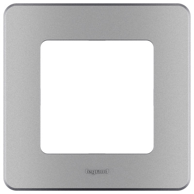 Legrand Рамка 1 пост - Legrand Inspiria - алюминий, 673932