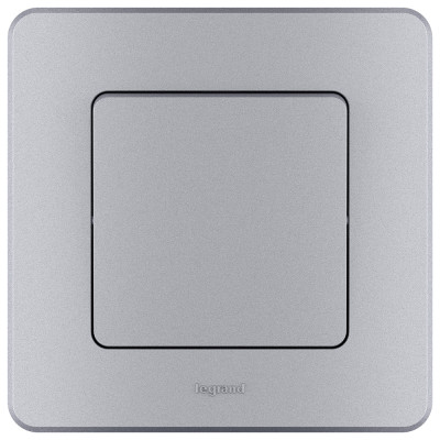 Legrand Рамка 1 пост - Legrand Inspiria - алюминий, 673932