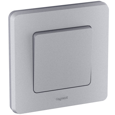 Legrand Рамка 1 пост - Legrand Inspiria - алюминий, 673932