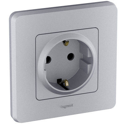 Legrand Рамка 1 пост - Legrand Inspiria - алюминий, 673932