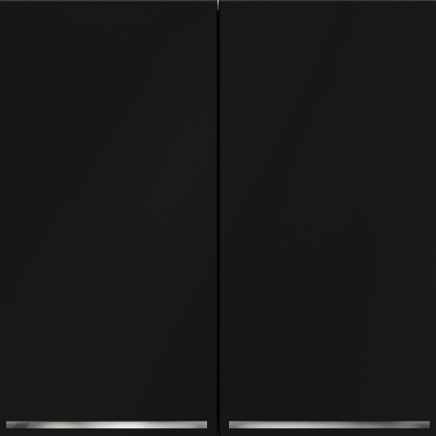 Выключатель встраиваемый VOLTUM S70 двухклавишный с подсветкой 10А, (черный матовый), VLS020208