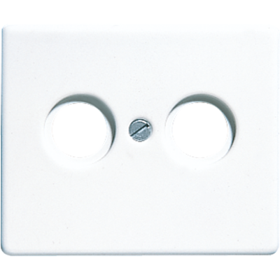 Крышка для телевизионной розетки; белая, SL561TVWW