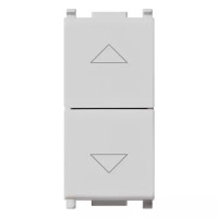 Vimar Кнопки NO+NO 1P 10A взаимоблокируемые, серебро, 14062.SL