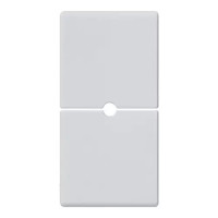 Vimar Две клавиши 1М без символов для персонализации, серебристые, 14755.SL