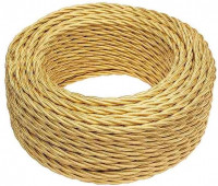 Bironi Провод 3*1,5 Золото (глянец) 10м, B1-434-079-10