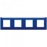 Vimar Накладка для 8 модулей (2+2+2+2) расстояние между центрами 71мм рефлекс "сапфир", 14669.50 Vimar Накладка для 8 модулей (2+2+2+2) расстояние между центрами 71мм рефлекс "сапфир", 14669.50