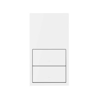 Simon 10020213-238 Кит 2 поста, фронт. 1 рамка вертикальная + 2 клавиши выключателей цвета черный матовый S100