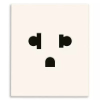 Vimar Розетка SICURY 2P+T 16A USA+EU белая, 30248.B