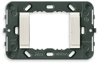 Vimar Суппорт для 2 модулей белый, 16722.B