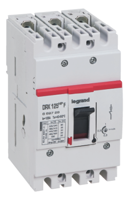 Legrand Автоматический выключатель DRX 125 HP TM Рег 3П 100A 36кА, 669728