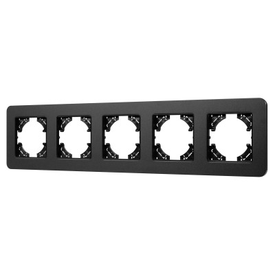 049747 - Рамка алюминиевая FRM-AKIRY-SFAL-5-BK (Arlight, -)