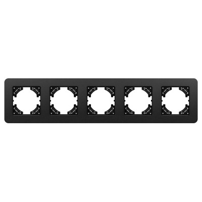 049747 - Рамка алюминиевая FRM-AKIRY-SFAL-5-BK (Arlight, -)