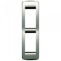 Vimar Накладка на 2 модуля RONDO для панелей металл хром, 16784.36